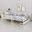 Space-Saving Bunk Bed Featuring Storage Drawers, Easy Conversion To Separate Beds, And Protective Rails-1011816764