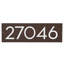 Floating Modern 4" Number Horizontal Address Plaque (5 Digits)-445667542-445663124-445663365