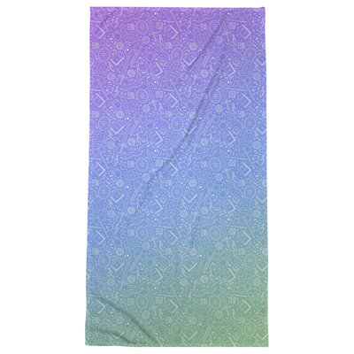 Katelyn Elizabeth Cotton Blend Beach Towel