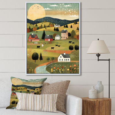 Country Vistas sur impression sur toile