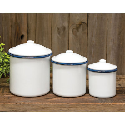 Metal Canister - Set of 3