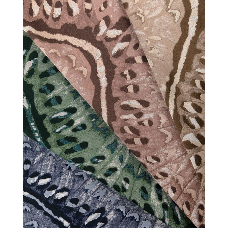 Moth Weave Fabric, Mulberry