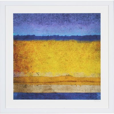 « square i », impression encadrée