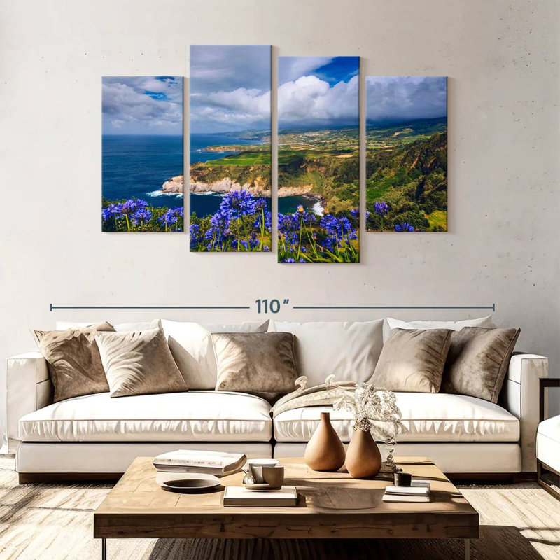 Breathtaking Azores, 54" H x 84" W