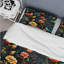 Ensemble de housse de couette Rainbow Colors Playful Bird Carnival II - Floral-1661414389