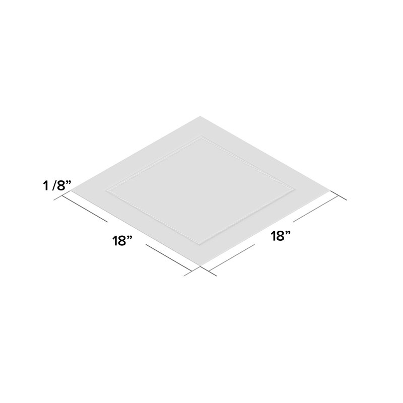 Gardal 6 Piece Napkin Set, White