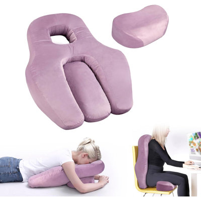 Purple Bolster Cushion