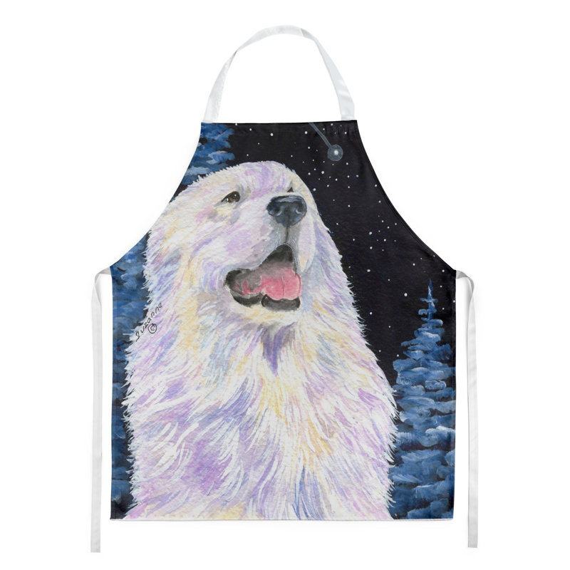 No Pattern Bib Apron