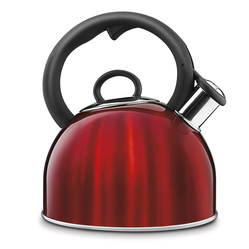 2-qt bouilloire Aura™, Rouge métallique