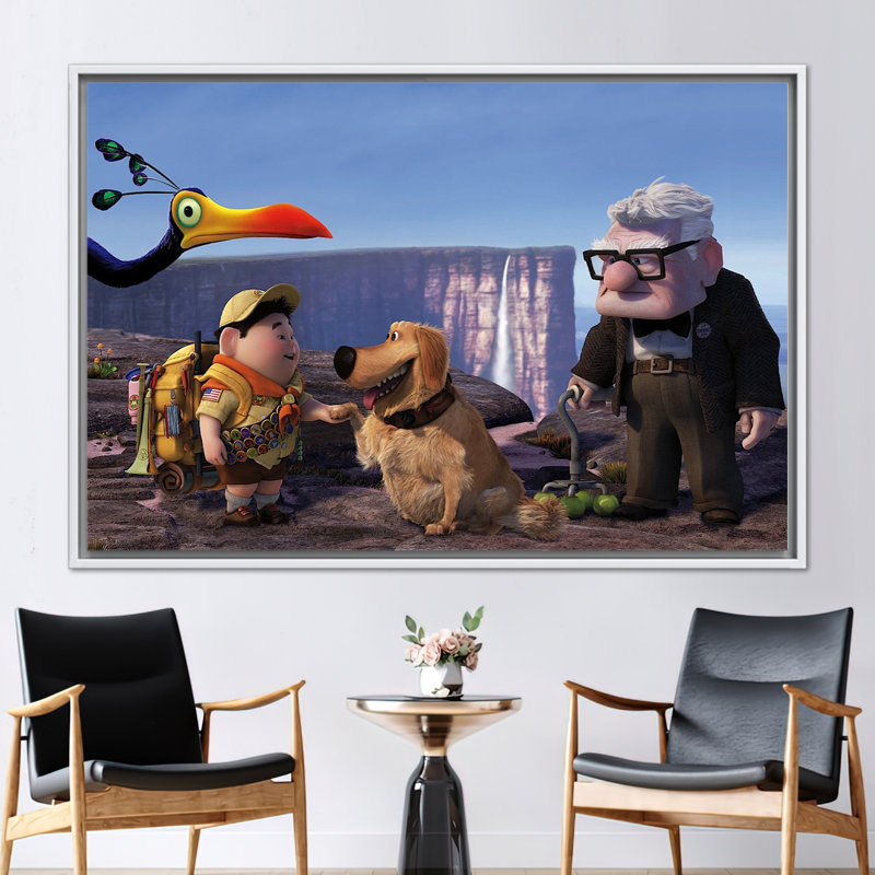 Print on Canvas, White, Framed Print without Mat, 40 cm H x 60 cm W