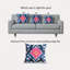 Housse et insert pour coussin carré Happy Hippy-445220086-445220082