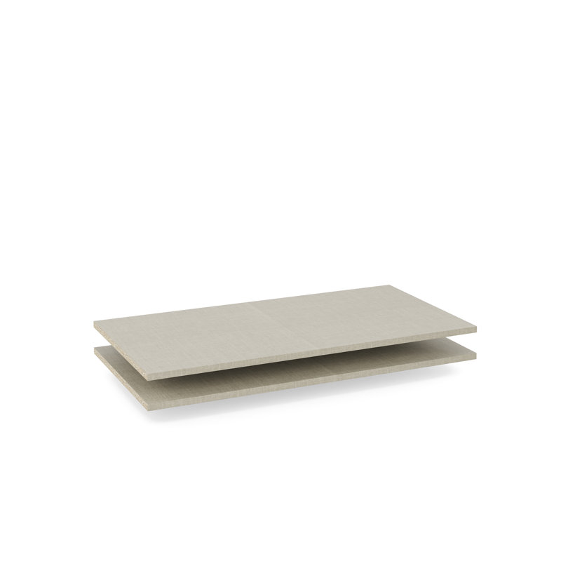 Shelf Accessories for Rauch Hinged Door Cabinets Set of 2, W 88 cm, D 45 cm MADE IN GERMANY