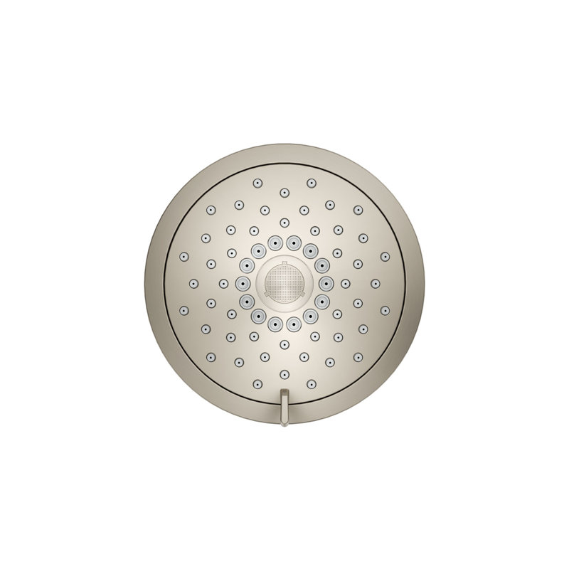 Kohler Forte 1.75 gpm Multifunction Wall Mount Showerhead, Three Spray Settings, 5.5" High Pressure Spray Head, 1.75 GPM