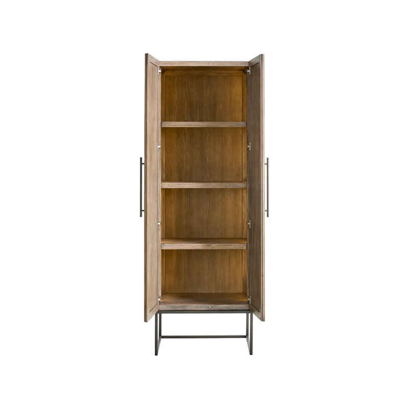 Dwell 2 - Door Solid Wood Armoire, Bronze