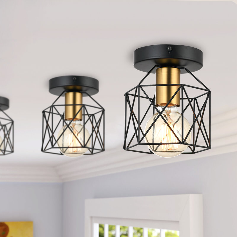 Kimbler 6.5'' Semi Flush Mount