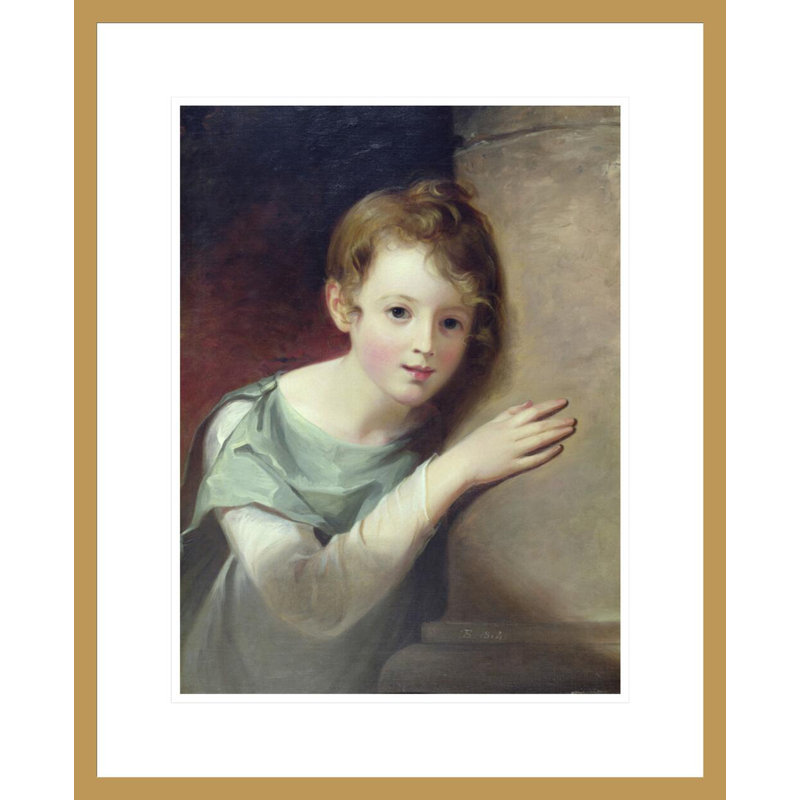 Elizabeth Wignall by Thomas Sully -Framed Giclee Print, 21.75" H x 17.73" W