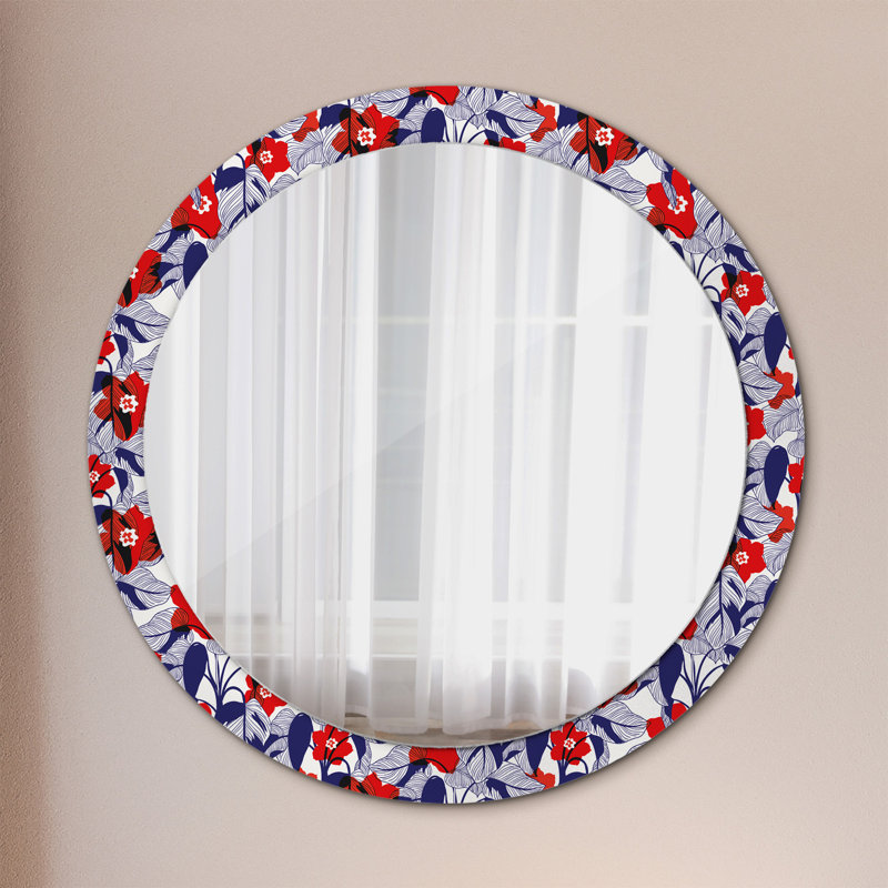 Huldar Glass Flat Wall Mirror