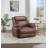 Zeshaun Upholstered Padded Arm Accent Chair Dark Brown
