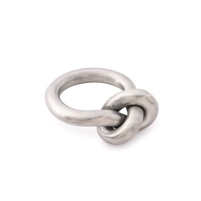 Steel Twisted Napkin Ring With Gift Box