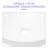 16"X16" White Ceramic C Vessel Bathroom Sink