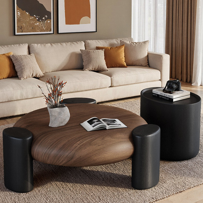 Mid-century Round Coffee Table