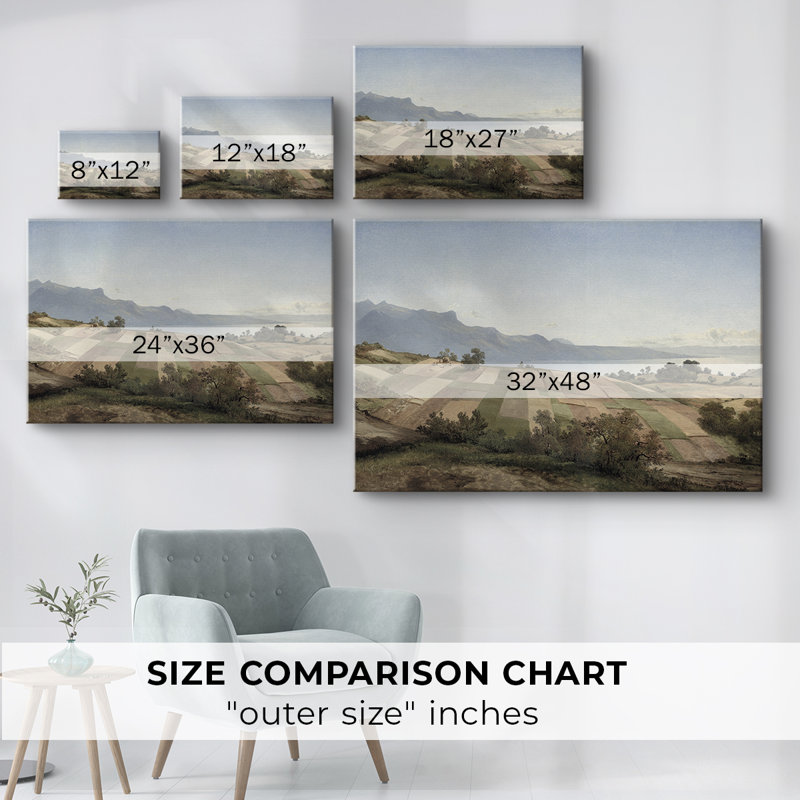 Paysages rétro-CD XXXVII -Galerie enveloppée Cavas, 40 x 60