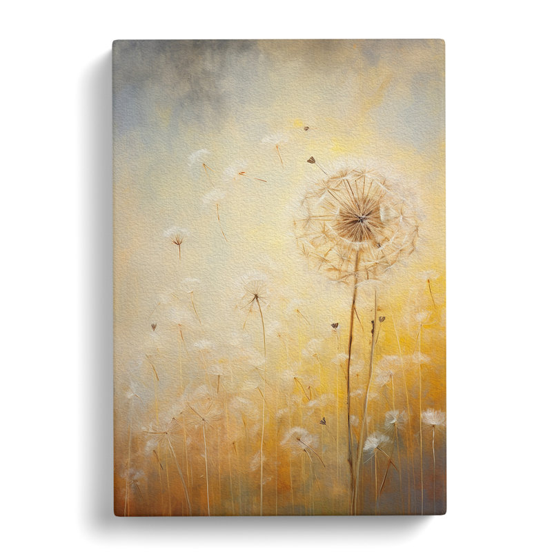 Dandelion Contemporary No.2 - Print, 50cm H x 35cm W x 3cm D