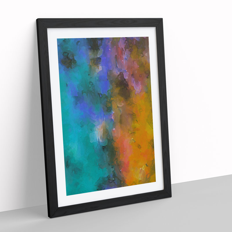Nothing Lasts Forever - Framed Print, 64cm H x 46cm W x 2cm D, Black