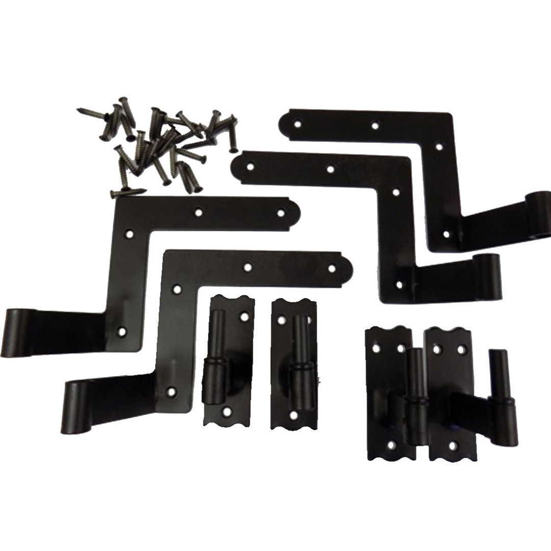 2 1/8" Offset Hinge Set (4 Hinges) Ekena Millwork