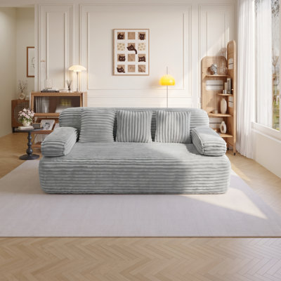 Canapé-lit Boneless Frameless 2-en-1 convertible