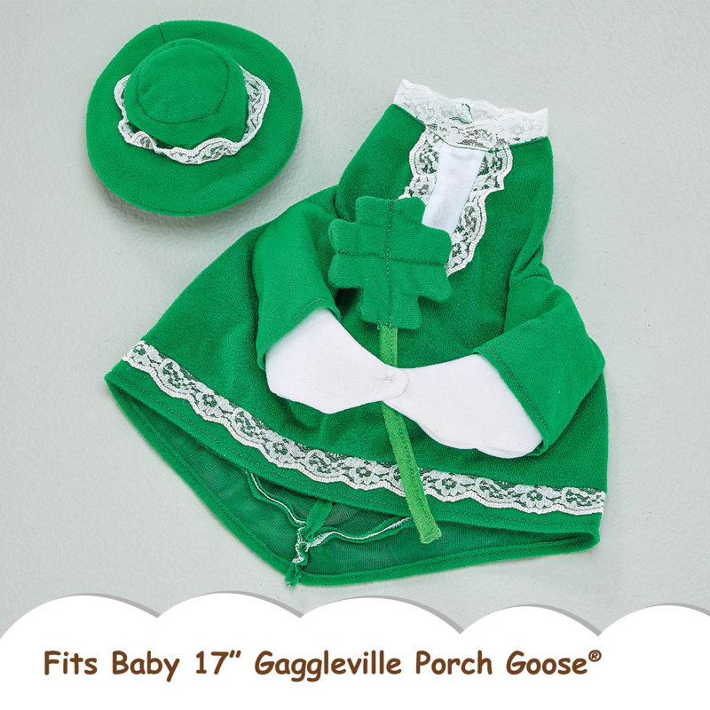 Tenue de bébé oie Gaggleville St. Patrick's Day