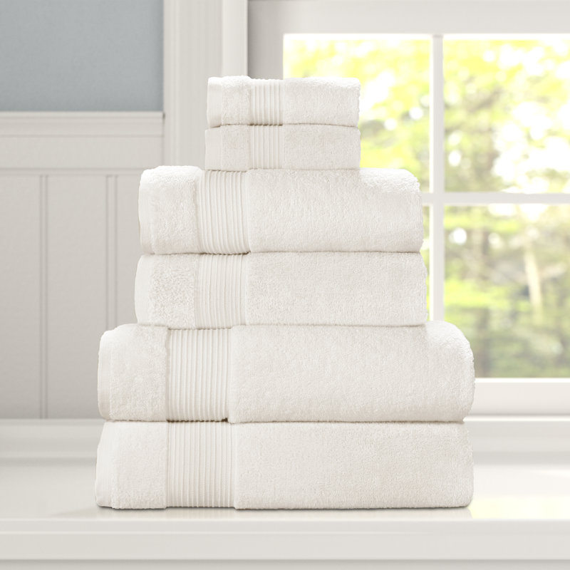 Serra - Towel Hand Towel 2Pc. Set, Paper White