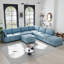 Canapé modulaire Modern Sofa, siège convertible avec rangement et canapé modulaire