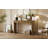 Fluted Design Console Table-444467437