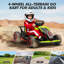 Kart électrique 200W pour enfants avec moteur à double dérive de 200 W, véhicule à batterie 7AH avec fonction de dérive à 360 °, 8,1 MPH maximum, ceinture de sécurité à 5 points, capacité de charge de 110 lb-127664063
