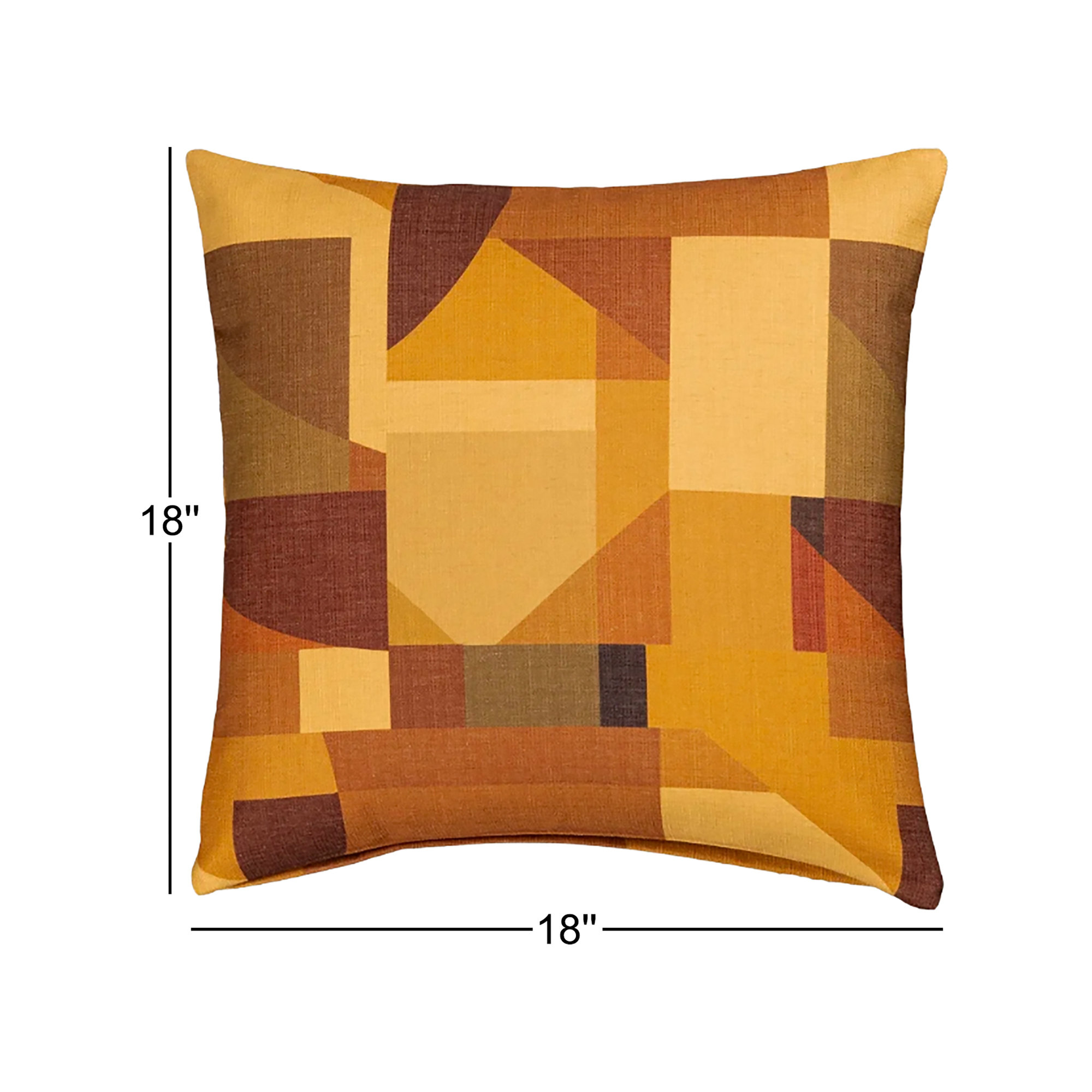Terrace Accent Pillow, Feather, Square 18"