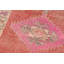 Tapis turcs, tapis de couloir 2,5 po x 12,7 pi, tapis rétro, tapis en laine rose, tapis de cuisine