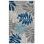 Tapis intérieur / extérieur floral tissé à la machine Langford -33356263