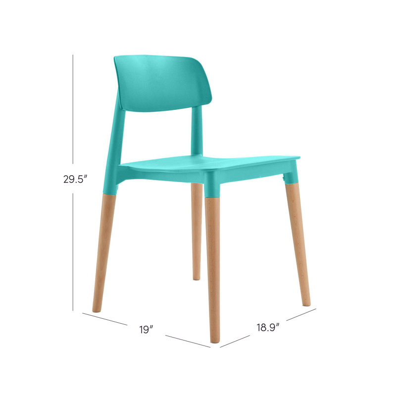 Chaise d'appoint Jago, Turquoise, 1