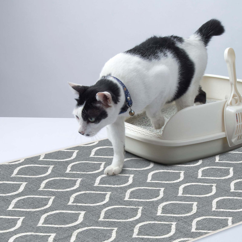 Tapis de litière, gris