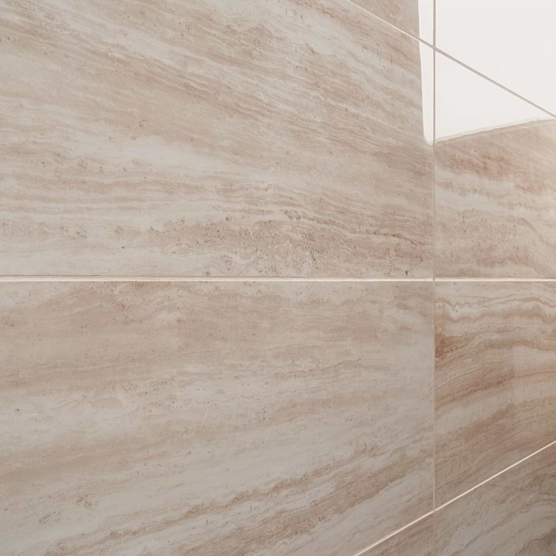 Nashville Gray 12X24 Matte Porcelain Tile, Beige Polished