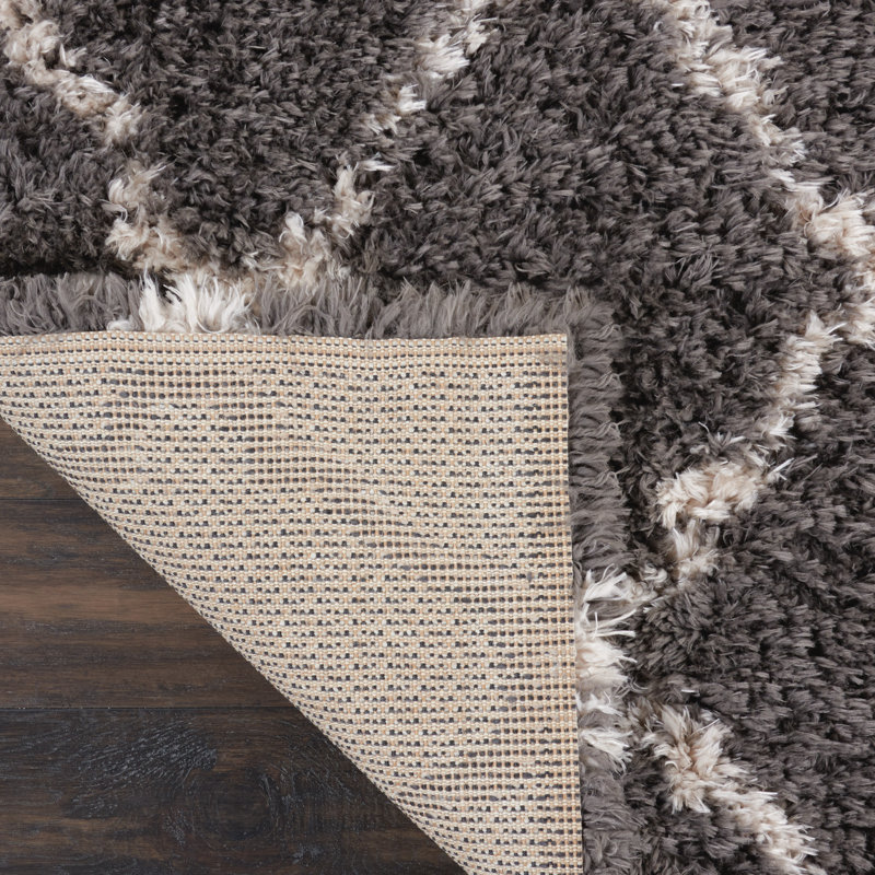 Schmit Performance Geometric Indoor Rug, Rectangle 9' x 12'