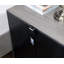 Table de chevet grise 1pc