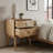 Emet Semi-Assembled Solid Wood 2-Drawer Nightstand-254005862