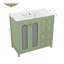 Meuble-lavabo 36 po avec deux portes à fermeture en douceur, tablettes et tiroirs réglables-355882313