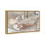 Andrea Sleeping Diamond Dust Shimmer Fashion and Glam Framed Canvas by Oliver Gal
