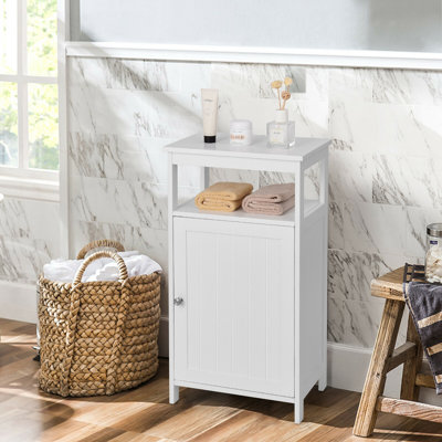 Armoire de salle de bain autoportante l 18 po x H 33 po x p 12 po Padro