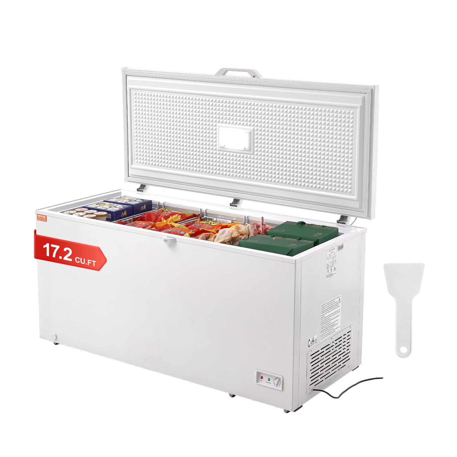 17.2 Cubic Feet Freezer with Adjustable Temperature Controls | Fridge.com