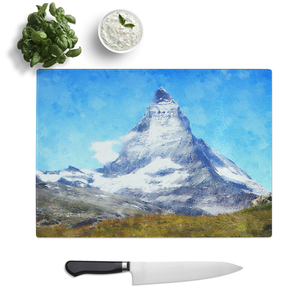 Matterhorn Mountain Vol.3 Painting Chopping Board