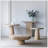 Mario Stone Top Single Coffee Table-1838187291